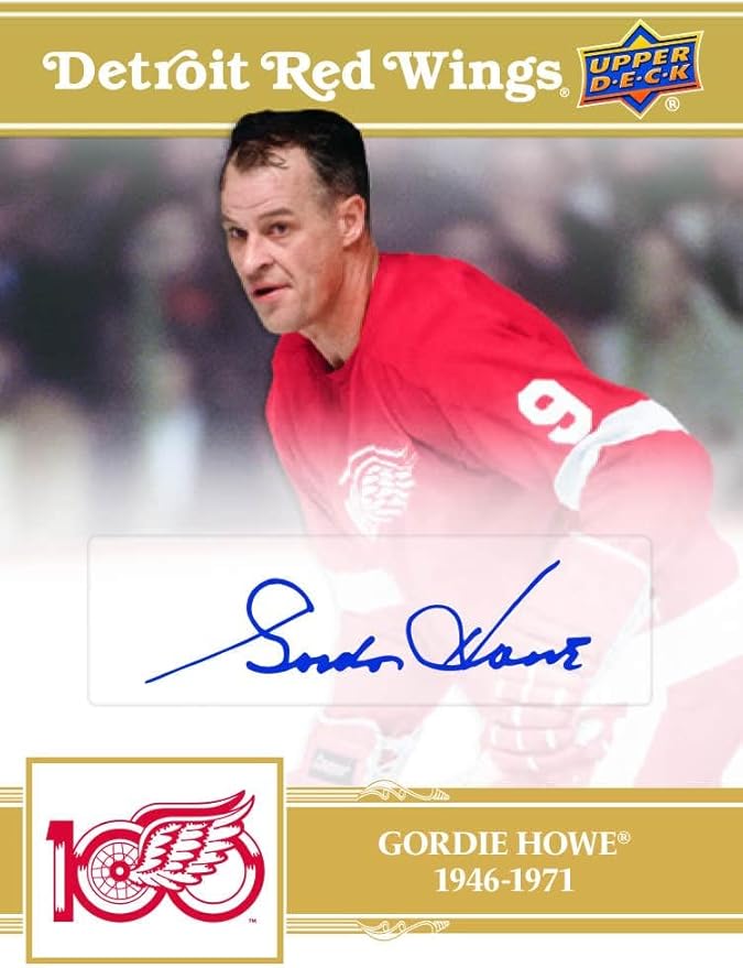 2025-26 Upper Deck Detroit Red Wings Centennial Hockey Box Set