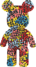DAHONPA Maze Pattern Bear Micro Building Blocks Set (7250 Pieces) Bear Bricks Set Creative Home &amp Office Decor Gift for Adults and Kids