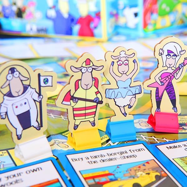 SHEEPLE™ - Hilarious Party Game for Family Game Night - Easy &amp Fun for Big Groups of 4-12 Players – Word Play Fun for Adults Teens and Kids – 30 Minutes – Ages 8 &amp Up – Funny Sheep Gifts