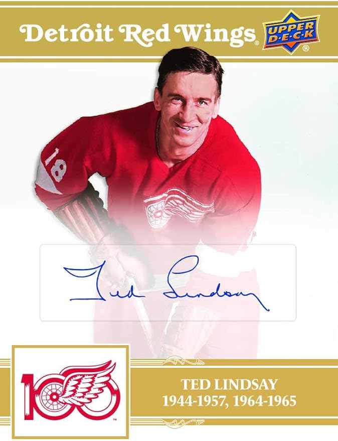 2025-26 Upper Deck Detroit Red Wings Centennial Hockey Box Set