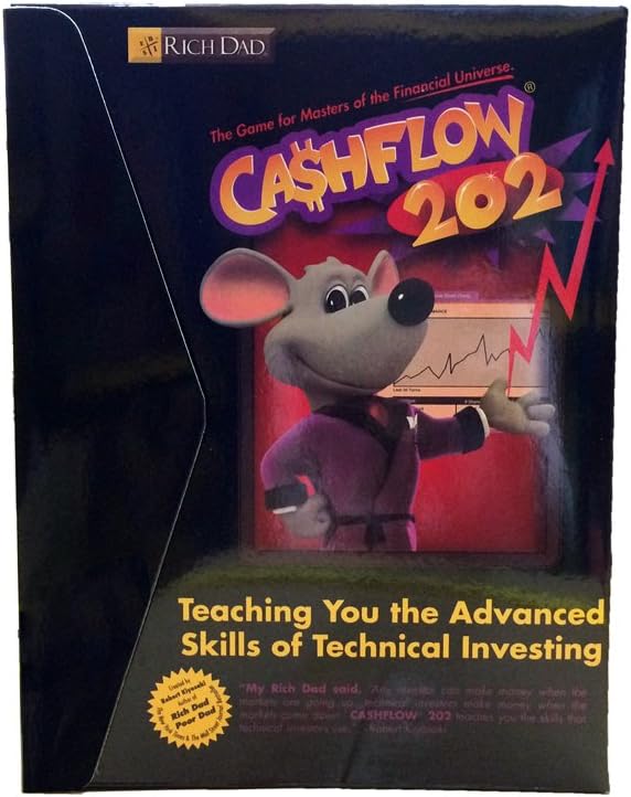 CASHFLOW 202 Board Game Expansion Pack by Rich Dad Poor Dad Robert Kiyosaki
