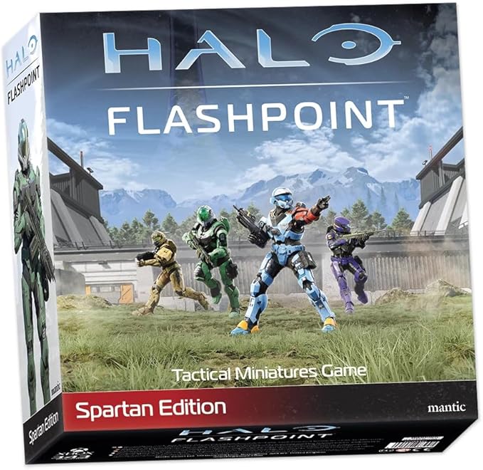 mantic Games Halo: Flashpoint - The Tactical Miniatures Game (Spartan Edition Starter Set)
