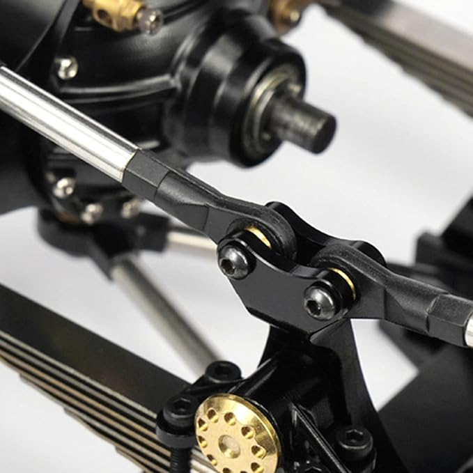 Parts &amp Accessories RC Car LESU Metal Rear Suspension Set for 1/14 Tamiya/King Hauler RC Truck Axles DIY Model