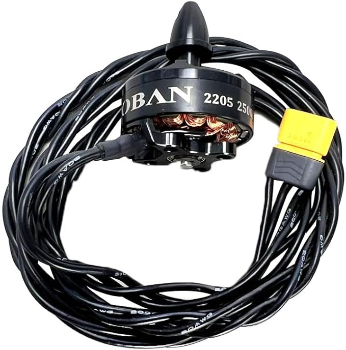 Roban 470L Airwolf/ UH1D/ MD500E/ Bell 206/ Z10 RC Helicopter Spare Parts (Tail Motor with Wire)