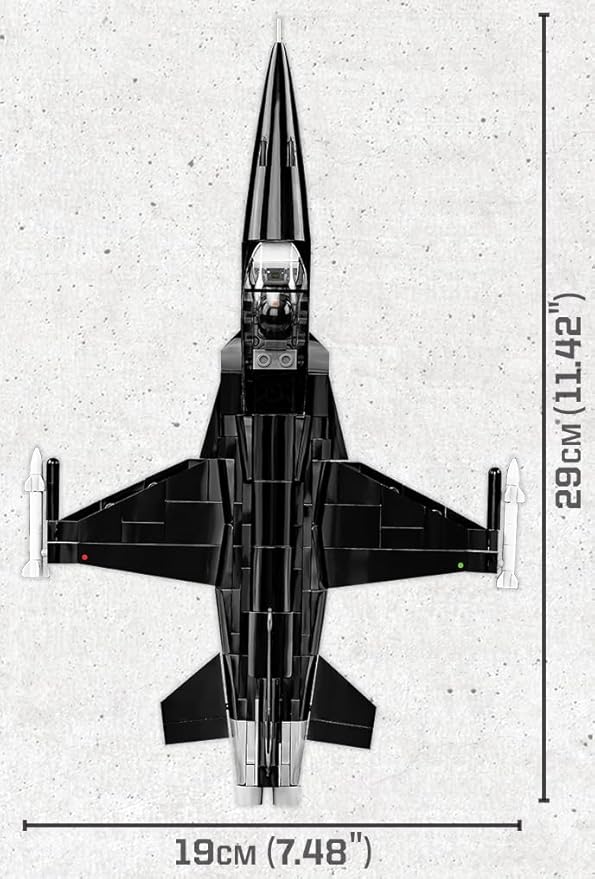 COBI TOP Gun (1986) MIG-28 Aircraft Building Set 332 Pieces