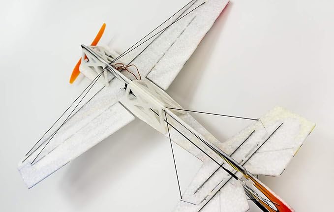 Viloga Upgrade 3D EPP Plane Sakura Aerobatic Flying Airplane 420mm Durable Foam RC Plane Kit to Build for Adults (KIT+Motor+ESC+Servo+Mini 4CH RX(Frsky-D16) EPP Sakura Not Including Radio Control)