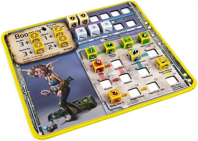 Too Many Bones Dice-Builder Strategic Fantasy RPG Game for Ages 14 and Up 1-4 Players
