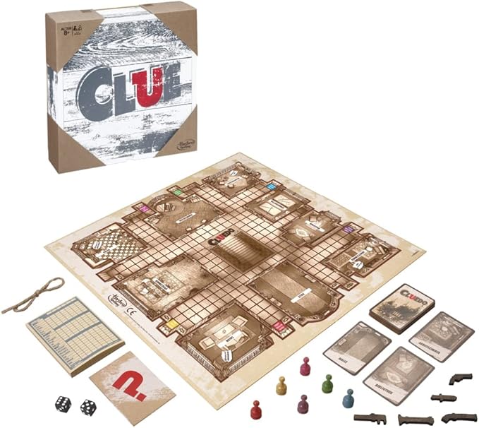Clue Game: Rustic Series Edition