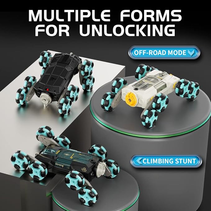 ATHLERIA 8WD Gesture Sensing Rc Stunt Car Toys for Ages 8-13Hand Remote Control Cars-Double Sided 360°RotatingCoolest Christmas Birthday Gifts Ideas for Boys Girls Kids Teens 8 9 10 11 12+ Year