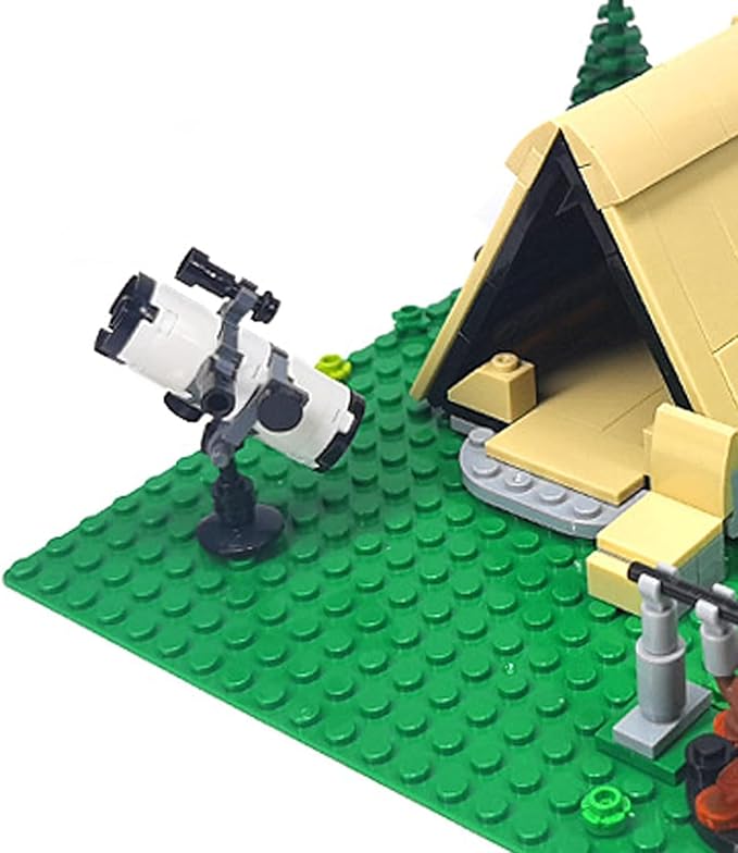 Universal Urban Camping Building Set Outdoor Forest Tent Adventure Toy Can Be Used to Build Tents Bonfires and Camping Can be Used with Lego(Pcs181)