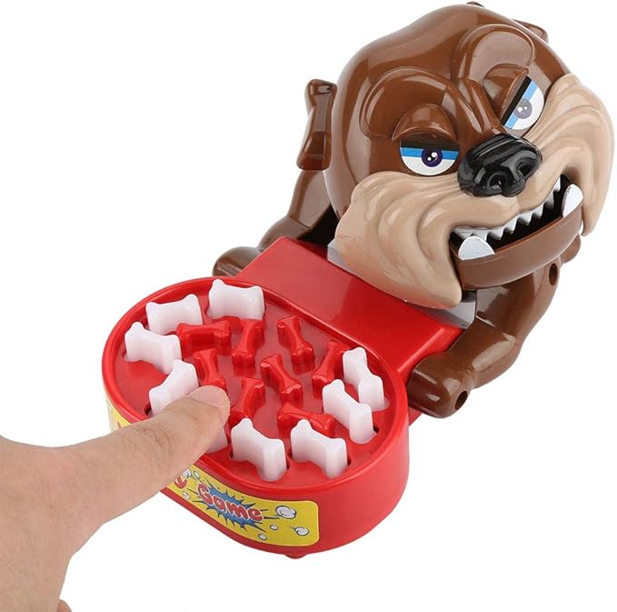 Zerodis Buster Bone GameFunny Tricky Toy Dog Board Game Bones Cards Tricky Toy Games Dog Board Game for Party