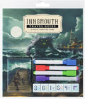 CrowD Games | Innsmouth Travel Guide | 1-4 Players | Ages 14 and up | Roll and Write | Tourism | Route Building | Lovecraft | Solo Mode Included | Average Playtime 30 min