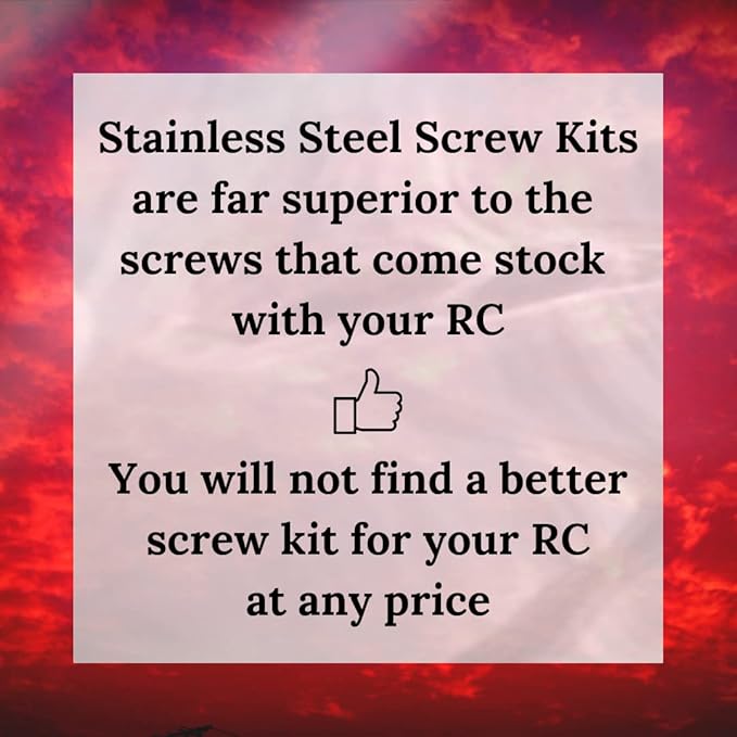 RCScrewZ Tekno RC Short Course Truck SCT 410.3 Stainless Steel Screw Kit Complete Replacement Set for RC Car Rusted and Stripped Screws Quality Upgrade Assembled in USA. tek008 for Tekno RC TKR5507