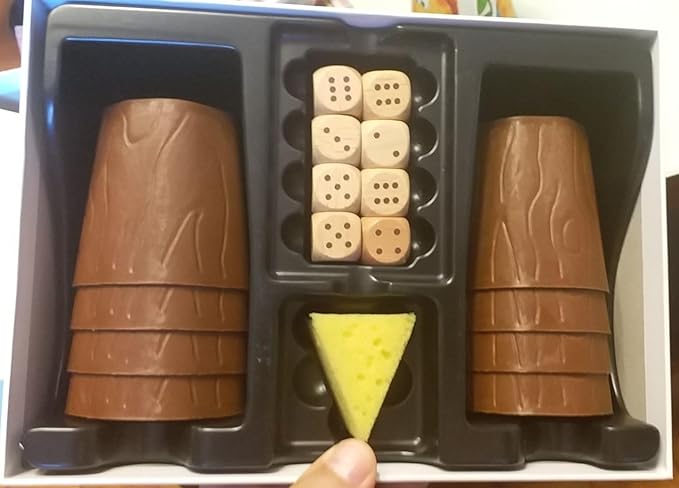 Cheese Thief Board Game | Party Game for Family to find Out who Steal The Cheese | Hidden Roles &amp Bluffing | Ages 8+ | for 4 to 8 Players | 10-Minute Playtime