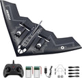 RC Airplane RC Plane Ready to Fly 2CH Remote Control Airplane with 6-axis Gyro Stabilizer B2 Spirit Stealth Bomber 2.4GHz Remote Control Plane for Beginners Boys Kids