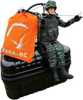2.4G RC Paraglider with 1.8m Wingspan Nylon Canopy High-Altitude Stunt Flight Paraglider with Foldable Canopy 30 Mins Flight Time Ideal Gift for Outdoor Adventurer (RTF/Random Color)