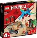 Lego 71759 Ninjago Dragon Temple Ninja Toy and Figure Set with Motorcycle Includes NYA Figure to Protect The Temple Multi-Colour