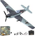volantexrc RC Plane 3 Channel Remote Control Airplane Fighter Toys 2.4GHz 6-axis Gyro Stabilizer RTF Glider Aircraft Plane Easy to Fly for Adults Beginners (BF109)