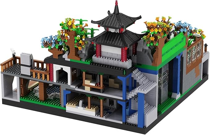 Architecture Zoo Micro Building Blocks Set（5000PCS） - Architectural Model Toys Gifts for Kid and AdultCreative Building Blocks Set for Zoo ArchitectureInteresting Gifts for Animal Enthusiasts