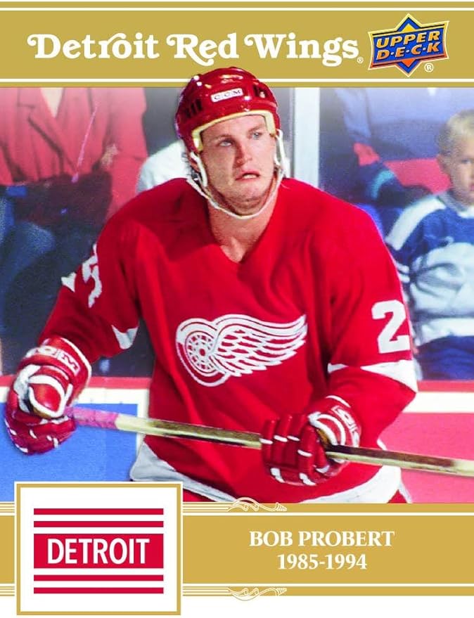 2025-26 Upper Deck Detroit Red Wings Centennial Hockey Box Set