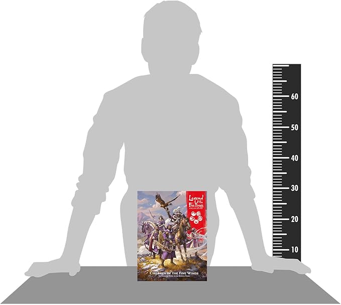 Legend of The Five Rings Roleplaying Game Children of The Five Winds SOURCEBOOK - Explore The Sand Road and The Peoples of Khanbulak Unicorn Clan Supplement Made by Edge Studio