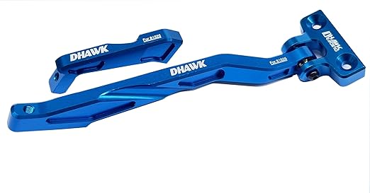 CNC Aluminum Chassis Brace Set Blue for Team Associated RC8B4 RC8B4e