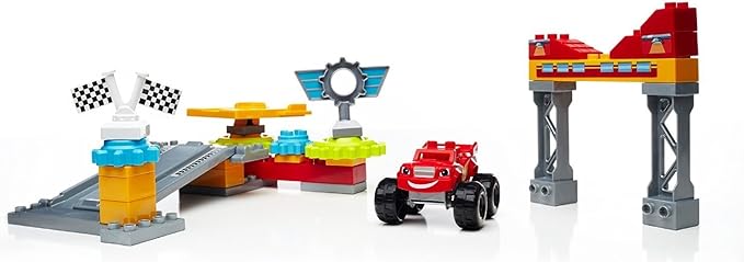 Mega Bloks Blaze Axle City Garage Building Set
