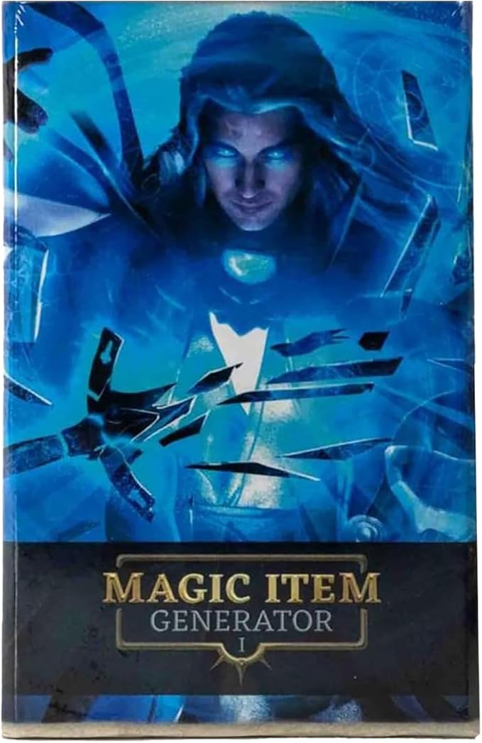 Nord Games: Magic Item Generator I: Box Set - 64 Storytelling Cards Item Properties Mix-Match Endless Options Tabletop Role Playing Game Accessory