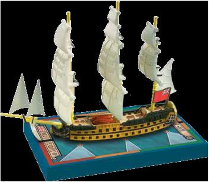 Sails of Glory Ship Pack - HMS Zealous 1785 Board Game