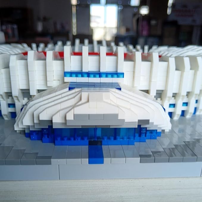 3800+ Paris Soccer Stadium Micro Bricks Building Kit for Adult Fans Pride- 3D Puzzle Artistic Challenge &amp Home Decor Piece