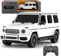 1:24 Scale Remote Control Car for Mercedes G63 2.4GHz Off Road Model RC Cars Electric Sport Racing Hobby Vehicle Gift for Adults Kids Boys Girls - White