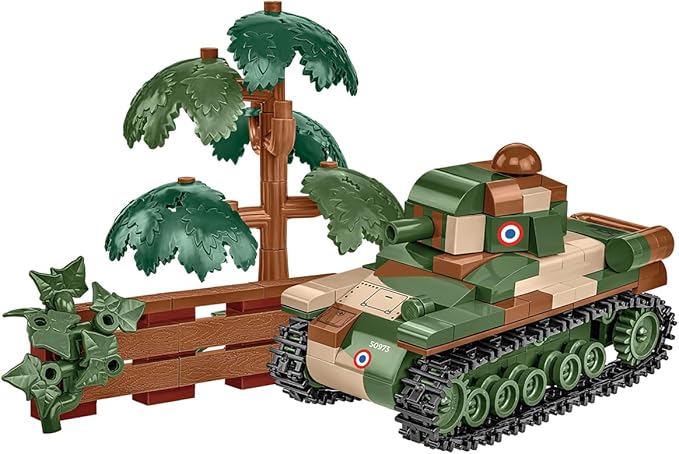COBI Historical Collection World War II Renault R-35 Light Tank Building Set 93 Pieces