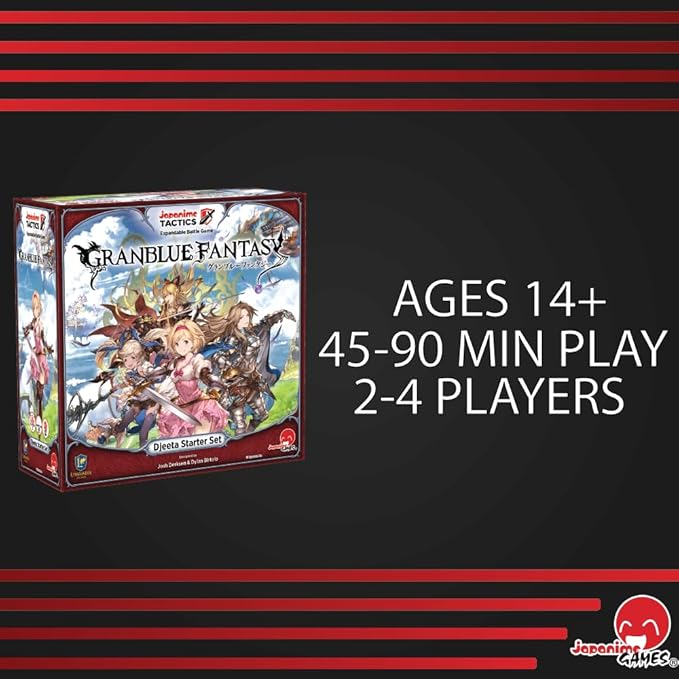 Japanime Tactics: Granblue Fantasy - Special Bundle | from The Creator of Dragon Fire | Strategize and Battle | 2-4 Players Ages 14+