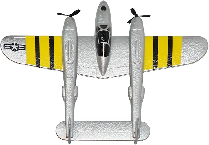RC Plane Remote Control Airplane RTF 2.4GHz 2CH Radio Control P38 Lighting Aircraft for Beginner