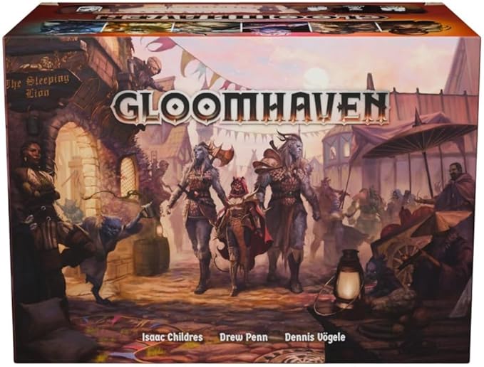 Cephalofair Games: Gloomhaven Award-Winning Cooperative Strategy Board Game for 1 to 4 Players 60 to 120 Minute Play Time for Ages 14 and up (Classic Edition)