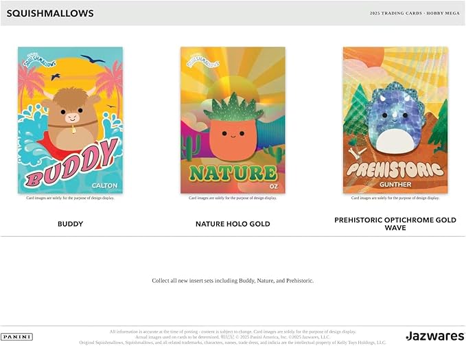 2025 Panini Squishmallows Hobby Mega Box