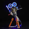 BrickBling LED Light Compatible with Lego Walt Tribute Camera 43230 Light Control Version Lighting Kit Compatible with Lego Camera-No Model Included