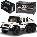 PB8811 1:32 G-630 Off-Road Vehicles Buliding Blocks Set 581 Pieces MOC Racing Car Kit with Display Container Clamping Blocks Car Gift for Adults