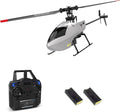GoolRC C129 V2 RC Helicopter 4 Channel Remote Control Helicopter with 6-Axis Gyro 2.4GHz RC Aircraft with 3D Flips Altitude Hold One Key Take Off/Landing and 2 Batteries for Adults and Beginners