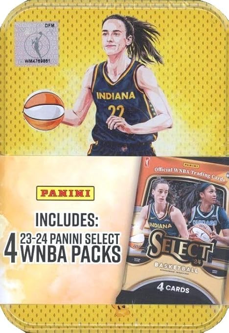 2024 Panini SELECT WNBA Championship Basketball CAITLIN CLARK Factory Sealed Collector TIN