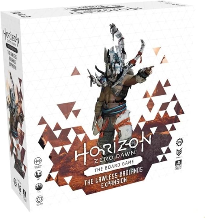 Horizon Zero Dawn: The Lawless Badlands Expansion – A Board Game Expansion by Steamforged Games – 60-90 Mins of Gameplay – Family Game Night – Teens &amp Adults Ages 14+ - English