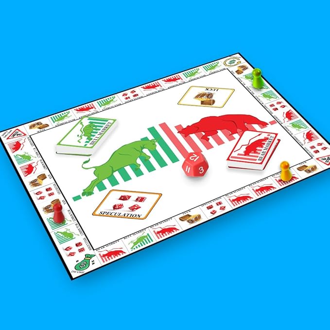 Life Sutra Bulls &amp Bears Board Game for Ages 14+  Learn Investing &amp Trading Through Play Stock Market Crypto &amp Finance Strategy Game for Teens &amp Families STEM - Approved