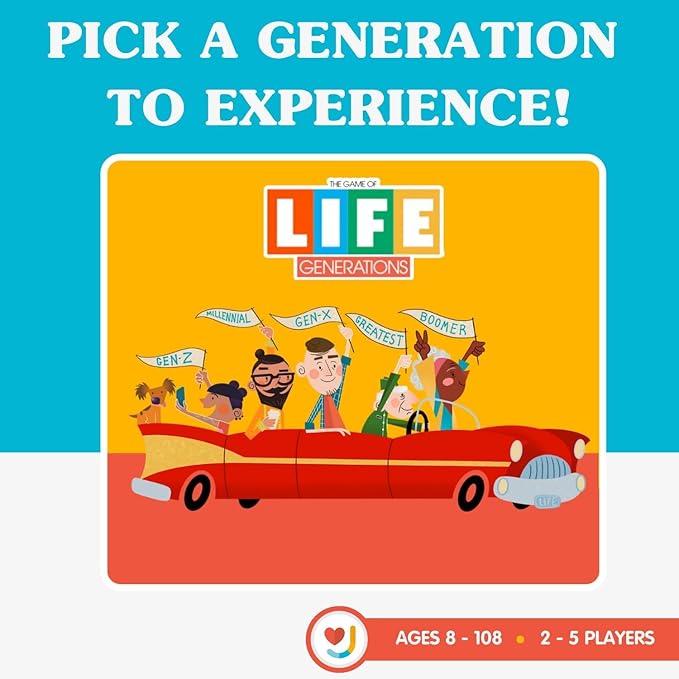 JOY FOR ALL Trivial Pursuit Generations (The Game of Life Generations)