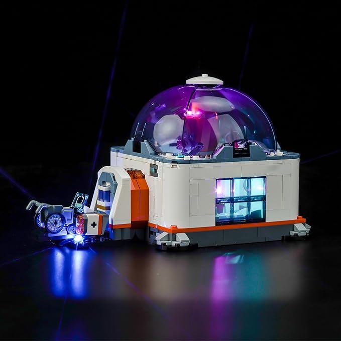 Upgraded Led Light Kit for Lego Space Science Lab Building Set Compatible with Lego 60439 (Model Not Included)