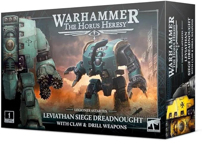 Leviathan Siege Dreadnought: Legiones Astartes w/ Claw &amp Drill Weapons by Games Workshop