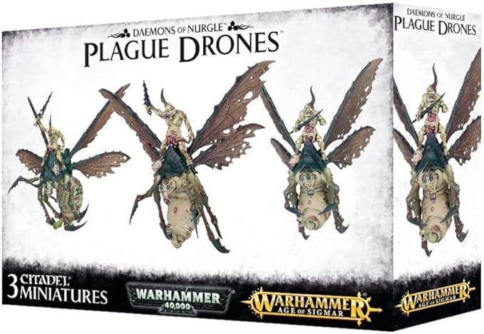 Games Workshop Warhammer 40k: Daemons of Nurgle - Plague Drones