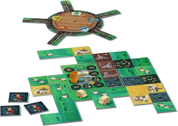 Tipperary Board Game - Engaging Strategy Game of Adventure and Irish Folklore Family Game for Kids and Adults Ages 8+ 2-5 Players 45 Minute Playtime Made by Lookout Games