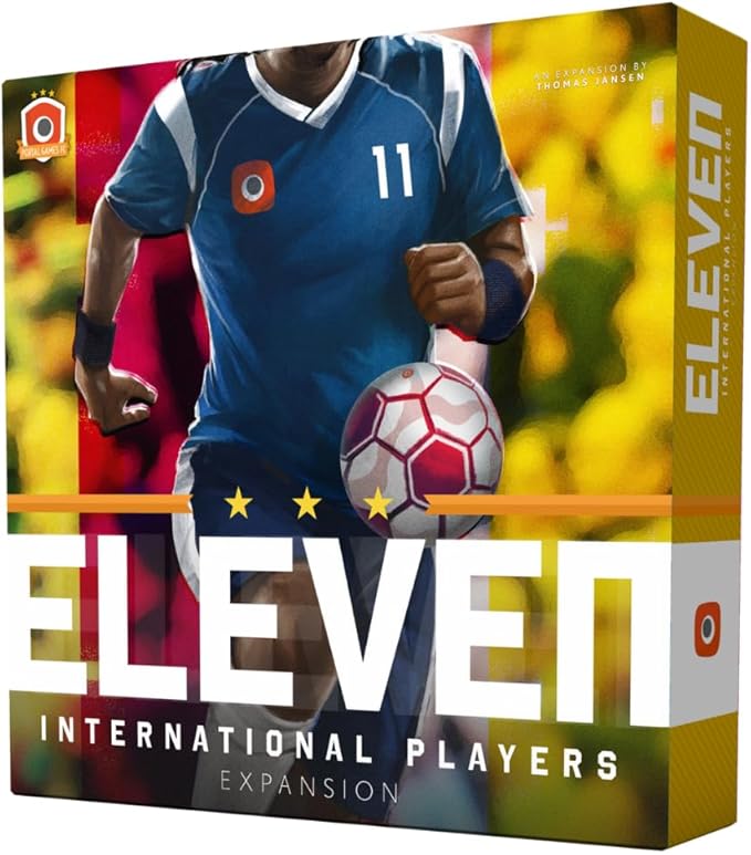 Eleven Football Manager Board Game Expansions Bundle: Unexpected Events Stadium International Cup and International Players Expansions (4 Items)
