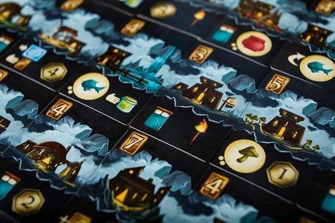 Above and Below by Red Raven Games | Strategy Board Game | Ages 10+ | 2-4 Players | 90 Minute Playing Time