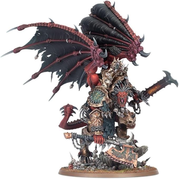 Games Workshop Warhammer 40k - Space Marine Chaos World Eaters Angron Primark Demon of Khorne